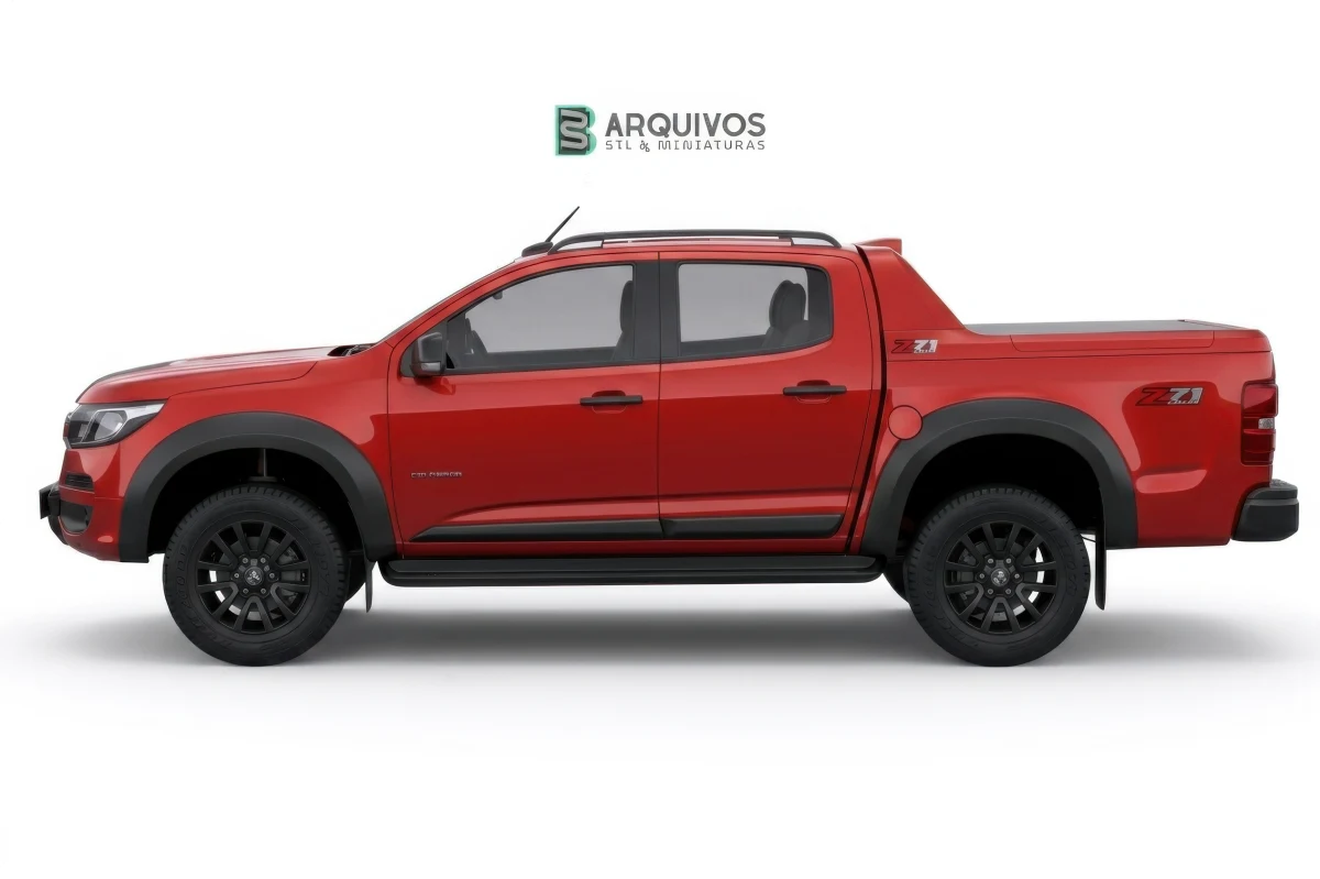 Modelo 3D STL - Holden Colorado DoubleCab 2020 — foto 4